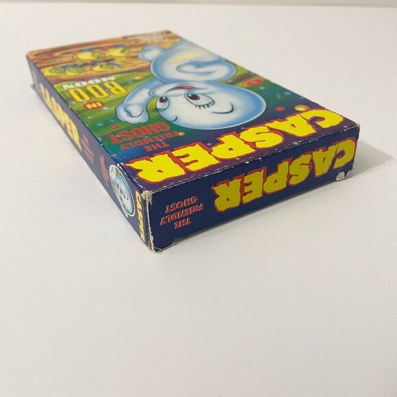 Vth 90s Casper The Friendly Ghost In Boo Moon VHS - Picture 6 of 13